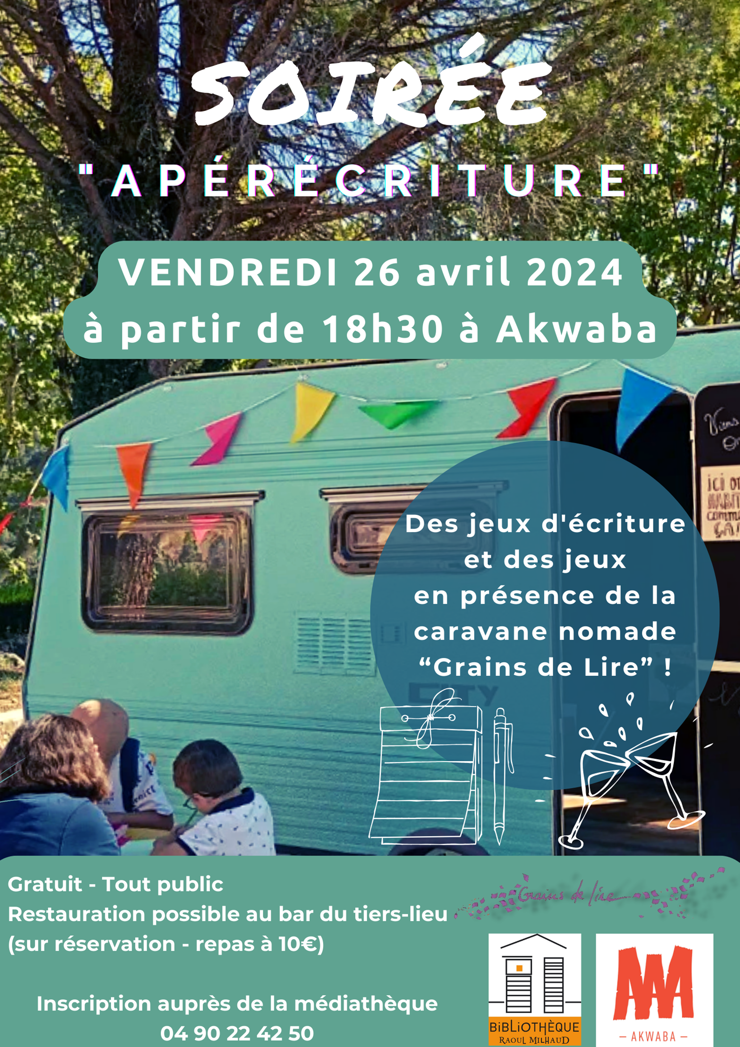 Affiche apérécriture 26 avril 2024 1500px