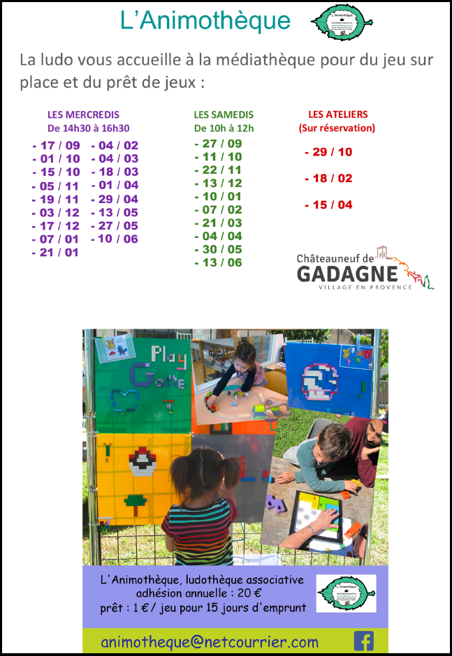 Flyer Animothèque